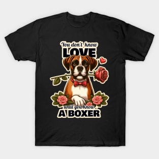 Boxer Valentine's day T-Shirt